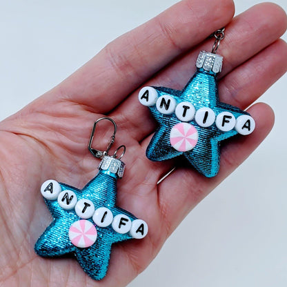 "Sweet Antifa" Earrings - Curio Memento