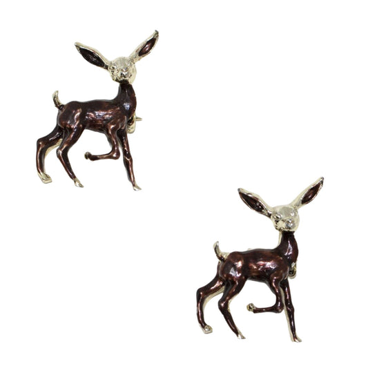 MCM Deer Brooches