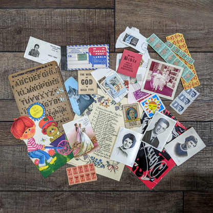 100+ Pc Vintage Ephemera Pack!