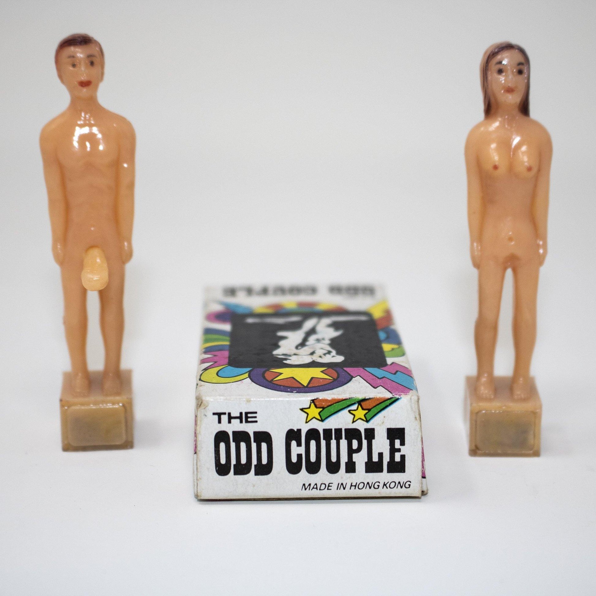 Vintage 1970's era Adult Novelty Item "The Odd Couple" - Curio Memento