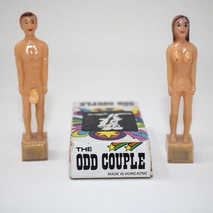 Vintage 1970's era Adult Novelty Item "The Odd Couple" - Curio Memento