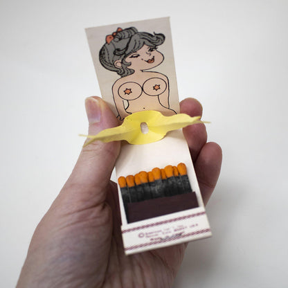 Set of Vintage/Kitschy/Retro/Sexy/Inappropriate Matchbooks - Curio Memento